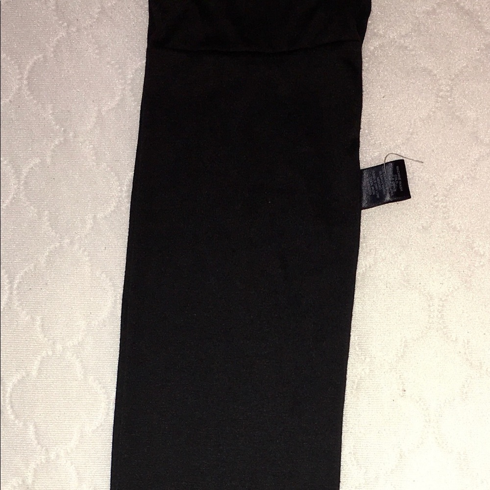 Plain Black Scarf